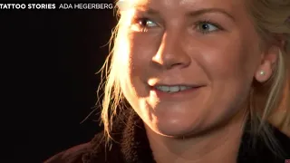 Ada Hegerberg explains the story behind her tattoo (English subtitles)