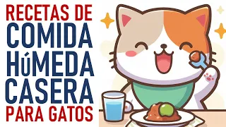 RECETAS de COMIDA HÚMEDA CASERA para GATOS | La Vida con Gatos 16 #lavidacongatos