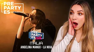 REACTING TO ANGELINA MANGO - LA NOIA (PrePartyES 2024) PERFORMANCE | EUROVISION 2024 ITALY