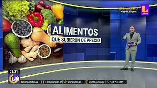 Perú: ¿qué alimentos subieron de precio en el 2023?