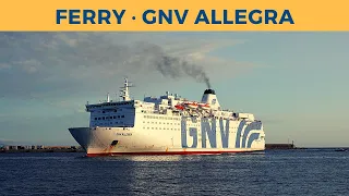 Arrival of ferry GNV ALLEGRA, Porto Torres (GNV)