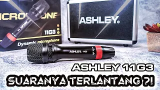 Review Microphone ASHLEY 11G3 | Mic 300 ribuan dengan Suara Terlantang?!