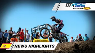 News Highlights | EMX125 Presented by FMF Racing | MXGP of Galicia 2024 #MXGP #Motoross