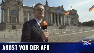 Kommt die AfD in den Bundestag? Panik und Angst bei den Abgeordneten | heute-show vom 23.09.2016