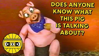 DOES ANYONE KNOW WHAT THIS PIG IS TALKING ABOUT?   ///   EVERYTHING IS TERRIBLE!