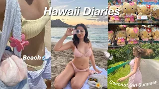 hawaii vlog 🐚 living my coconut girl summer dreams for a week in oahu