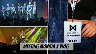 MEETING MONSTA X!!! | Chicago Vlog 2018