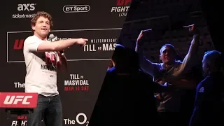 Darren Till Invades Ben Askren's Q&A at UFC London