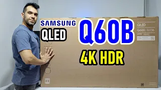 SAMSUNG Q60B QLED: UNBOXING AND FULL REVIEW - SMART TV 4K