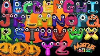 The Monster Alphabet Phonics Song | ABC Song | Nursery Rhymes | Funny Monsters for Kids | Halloween