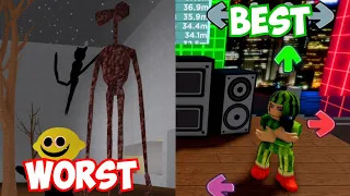 Rating FNF Roblox Games from WORST to BEST