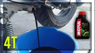Zamjena ulja na 4t skuteru