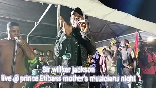 the urshas stars featuring sir wilker jackson live on stage... With his new song .. M..R..M..D
