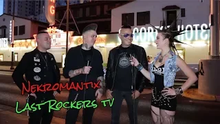 NEKROMANTIX interview 1ST STANDING DRUMMER SINCE 96', COFFIN BASS, NEW ALBUM