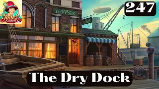 JUNE'S JOURNEY 247 | THE DRY DOCK (Hidden Object Game) *Mastered Scene*