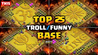 New Best! TH14 Troll Base 2023 | Clash of Clans | Top 25 Th14 Funny Base Design 2023  - SuperClash
