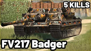 FV217 Badger | 7.6K DAMAGE | 5 KILLS | WOT Blitz Pro Replays