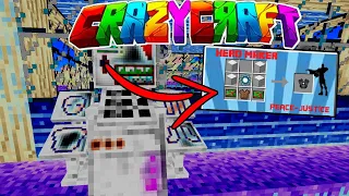 Crafting IRON MAN In Minecraft CRAZYCRAFT