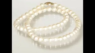 GIA Certified Mikimoto Top Quality Genuine Japanese Akoya Pearl Necklace to be SOLD on eBay