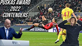 NBA FAN REACTS TO...Puskas Award 2022 • 35 Possible Contenders (BEST GOALS I EVER SEEN)