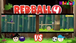 Red Ball 4 Deep Forest Level 16 to Level 30 Duel Gameplay Walkthrough