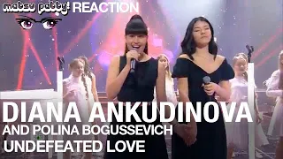 Diana Ankudinova & Polina Bogussevich - Undefeated Love | Reaction