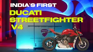 India's #1 Ducati StreetFighter V4 delivery