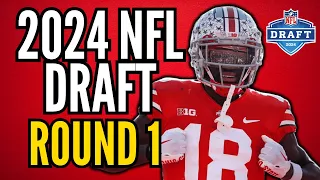 2024 NFL Draft LIVE First Round Reaction
