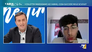 Collettivi che inneggiano ad Hamas, David Parenzo allo studente Giuseppe Racanelli: "Non si ...