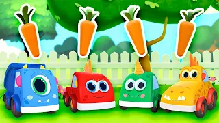 Sing with Mocas! Monster Cars songs for kids. The Potato song for kids. Kids songs & nursery rhymes.
