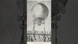 First Flight in a Hot Air Balloon by the Montgolfier Brothers (1783)