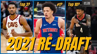 Redrafting the 2021 NBA Draft Class in 2024