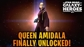 Queen Amidala FINALLY Unlocked! - 7 Star Gameplay Initial Review - Deadly Defense?