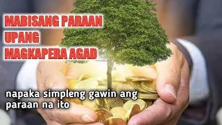 Mabisang paraan Upang magkapera | liim na karununga