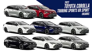 2022 Toyota Corolla Touring Sports GR SPORT - All Color Options - Images | AUTOBICS