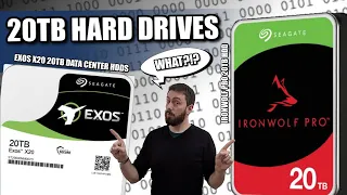 New Seagate 20TB Ironwolf Pro and EXOS Hard Drive Fully Revealed