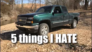 2006 Silverado (5 Things I HATE)