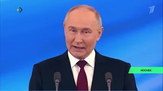Владимир Путин вступил в должность Президента России после принесения присяги