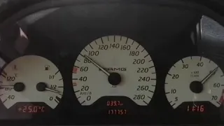 Mercedes C43 AMG W202 0-160 km/h Acceleration