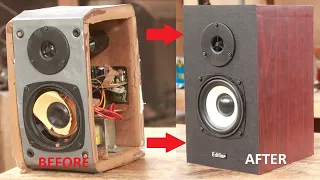 Restoration abandoned test speaker - Recreate everything