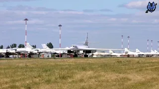 The Tupolev Tu-160 Туполев Ту-160 'White Swan' 'Blackjack' is a supersonic heavy strategic bomber 🇷🇺