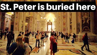 Rome Italy - This is Why You Must Tour St. Peter's Basilica At Night. Vatican city