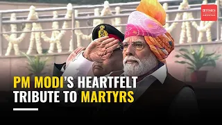 75TH Republic Day: PM Modi pays homage to Bravehearts at the National War Memorial in Delhi