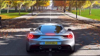 Ferrari 488 GTB - Forza Horizon 4 | (Steering Wheel + Shifter) Logitech g29 gameplay......