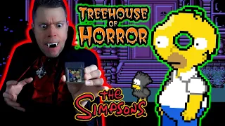 The SIMPSONS - TreeHouse of HORROR Halloween Gameboy Color GBA Video Game Review - The Irate Gamer