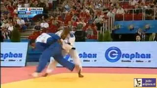 Judo 2013 European Championships Budapest: Larose (FRA) - Kahn-Magomedov (RUS) [-66kg] semi-final