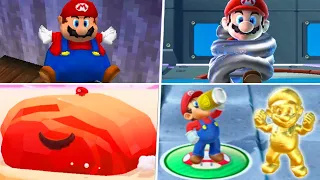 Evolution of Weird Power-Ups in Super Mario 3D Games (1996 - 2021)
