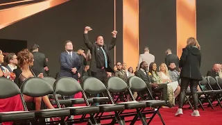 RVD arrives at the WWE Hall of Fame 3/31/2023