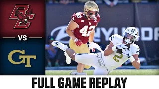 Boston College vs. Georgia Tech Game Full Game Replay | 2023 ACC Football