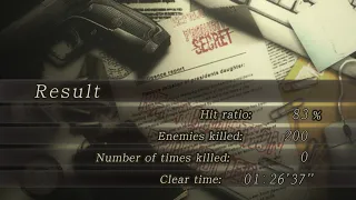 【Resident Evil 4】New Game Pro Speedrun - 01:26'37 (IGT) / 01:22'00 (LRT)